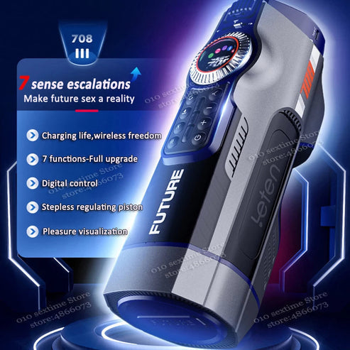 ‌LETEN Ultra-Pleasure Stroker – Suction Sound FX | Auto-Heating | High-Speed Thrust Tech‌