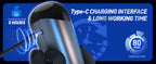 Powerful Electric Male Sex Toy with Telescopic Handle for Long Distance Use